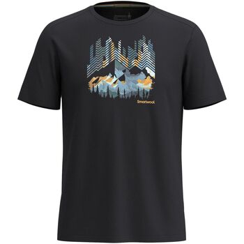 SmartWool T-shirt Korte Mouw  T-shirt Vital Peaks Active Graphic