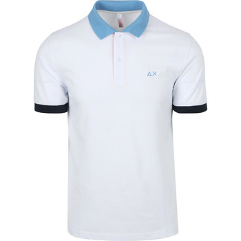 Sun68 T-shirt  Poloshirt Color Way Wit