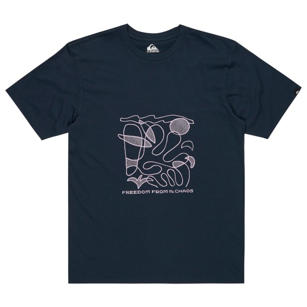 Quiksilver  Evo Abstract Chaos - T-shirt, blauw