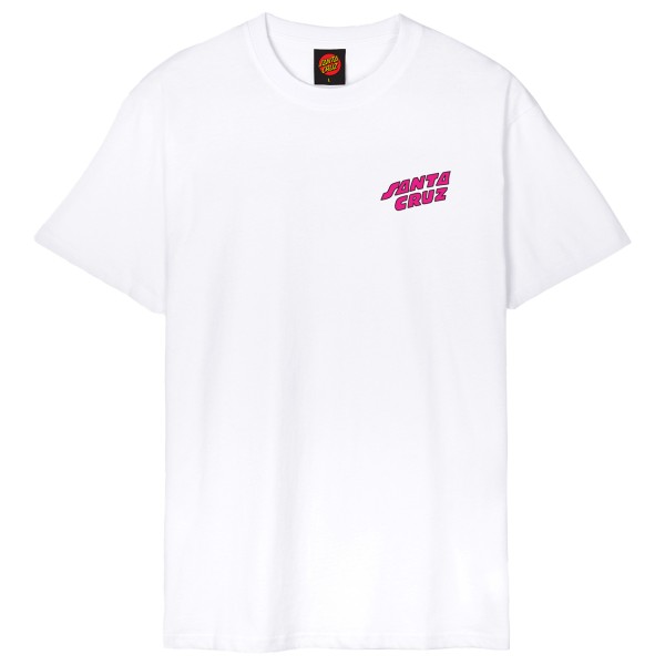 Santa Cruz  Grabke All Around Stack - T-shirt, wit
