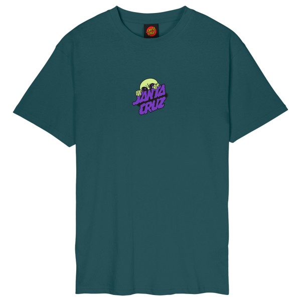 Santa Cruz  Knibbs Alien Stacked Strip Front - T-shirt, blauw