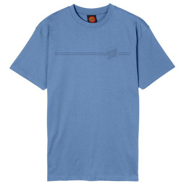 Santa Cruz  Tonal Opus Dot Stripe - T-shirt, blauw