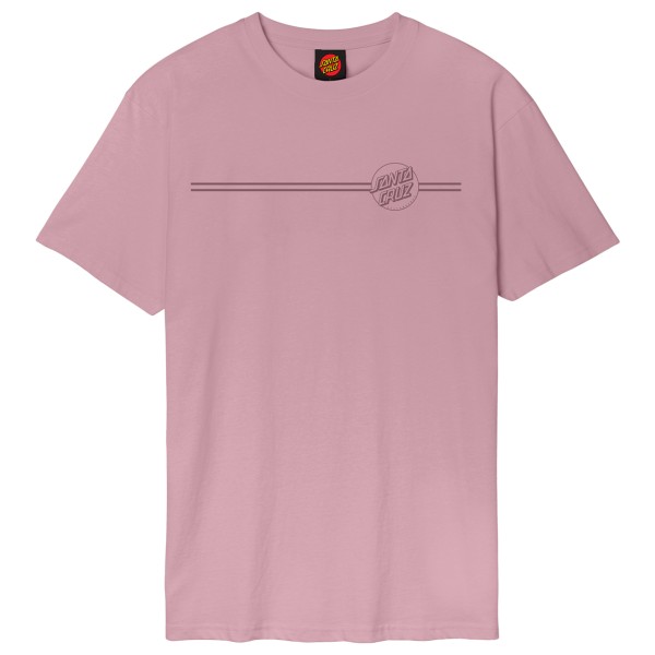 Santa Cruz  Tonal Opus Dot Stripe - T-shirt, roze