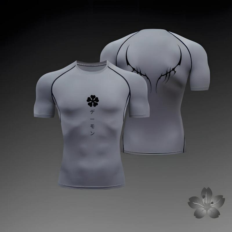 AA Luxury watch Heren Compressie Shirt Anime Sport Snel Droog Gym T-shirts Fitness Atletisch Ondershirts Elasticiteit y2k Tops Tee Zomer Herfst Mannelijk S