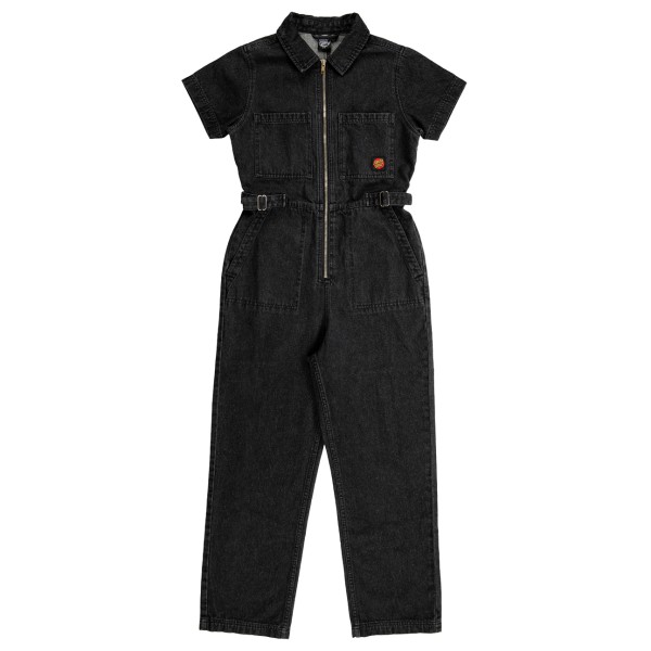 Santa Cruz  Women's Line Up Utility - Jumpsuit, zwart