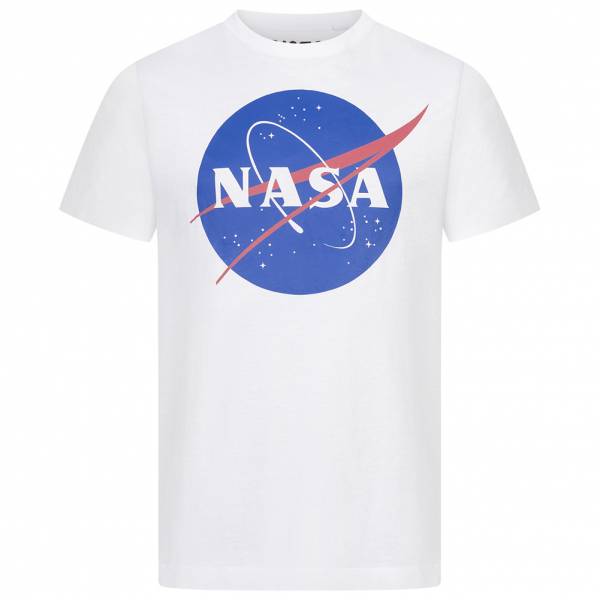 NASA Circle Logo Heren T-shirt TMMTS007WHT