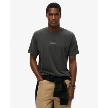 Superdry T-shirt Korte Mouw  T-shirt à micro logo