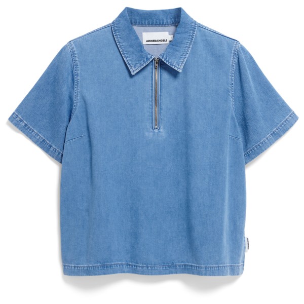 ARMEDANGELS  Women's Cinziaa - Blouse, blauw