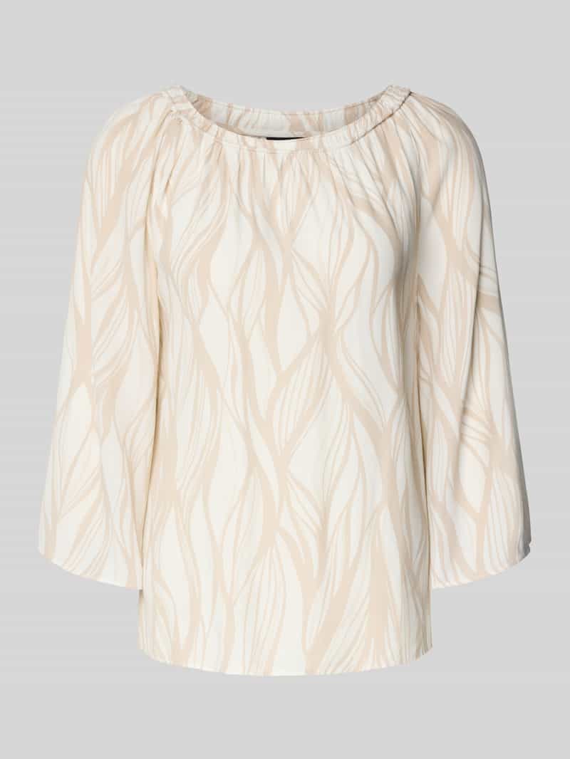S.Oliver BLACK LABEL Klassieke blouse met print all-over