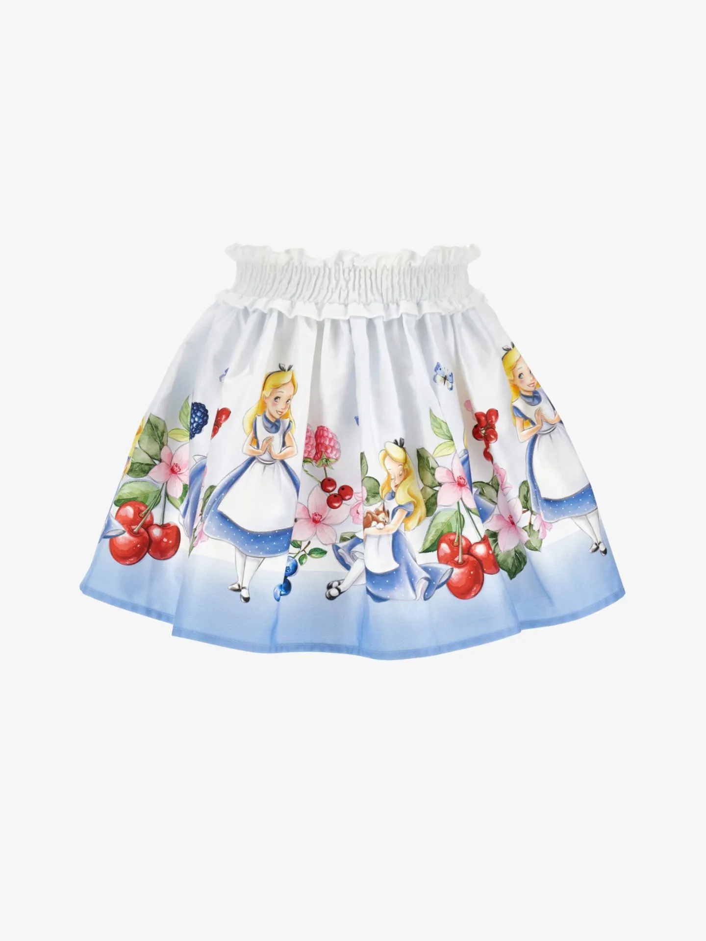 Monnalisa Meisjes rok bianco celeste