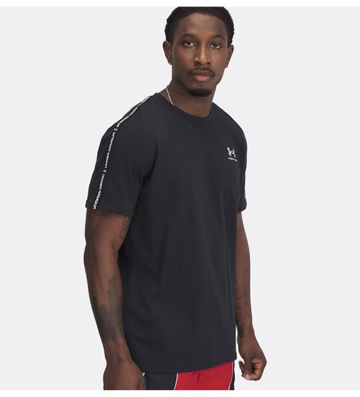 Under Armour Ua icon hwt tee taping-blk 1390300-001
