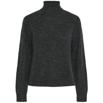 Pieces Trui  17139792 JULIANA ROLLNECK-DARK GRAY MELANGE