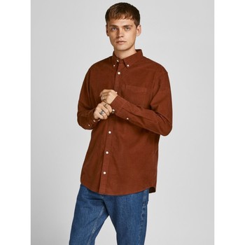 Jack & jones Overhemd Lange Mouw Jack & Jones 12196529 CORD SHIRT-SEQUOIA