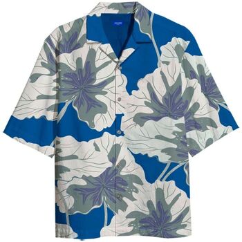 Jack & jones Overhemd Lange Mouw Jack & Jones 12241163 RESORT-NAUTICAL BLUE