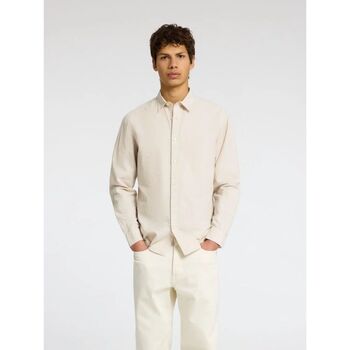 Selected Overhemd Lange Mouw  16078867 SLIM LINEN-PURE CASHMERE