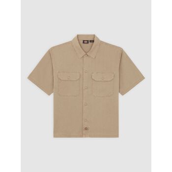 Dickies Overhemd Lange Mouw  UNIONVILLE WORK SHIRT DK0A4Z7Q-0DS1 DESERT