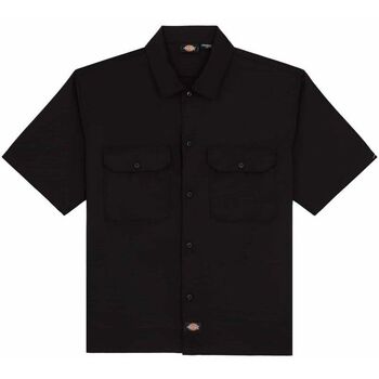 Dickies Overhemd Lange Mouw  UNIONVILLE WORK SHIRT DK0A4Z7Q-BLK1 BLACK