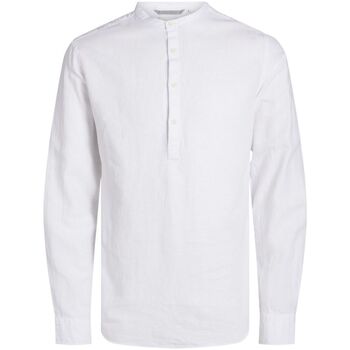 Jack & jones Overhemd Lange Mouw Jack & Jones 12251025 MAZE-BRIGHT WHITE