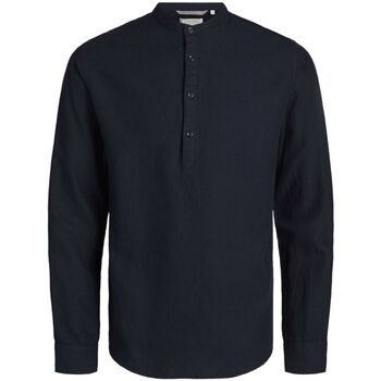 Jack & jones Overhemd Lange Mouw Jack & Jones 12251025 MAZE-NIGHT SKY