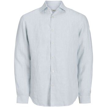 Jack & jones Overhemd Lange Mouw Jack & Jones 12251673 PARKER LINEN-SKYWAY