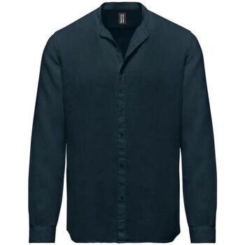 Bomboogie Overhemd Lange Mouw  SM6401 T LI2-20 NAVY BLUE