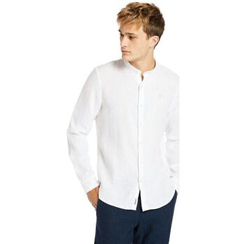 Timberland Overhemd Lange Mouw  TB0A2DC11001 - KOREAN SHIRT-1001 - WHITE