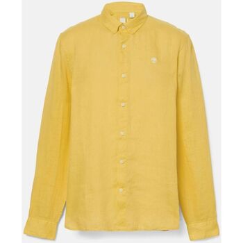 Timberland Overhemd Lange Mouw  TB0A2DC3EG41 - LINEN SHIER-MIMOSA