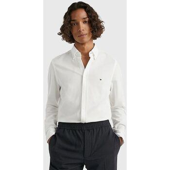 Tommy Hilfiger Overhemd Lange Mouw  MW0MW30675YCF-OPTIC WHITE