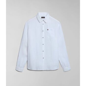 Napapijri Overhemd Lange Mouw  G-LINEN LS NP0A4HQ2-002