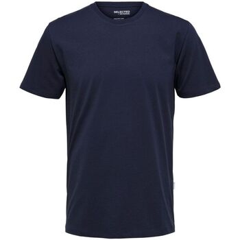 Selected T-shirt  16087842 HASPEN-NAVY BLAZER