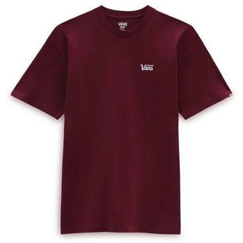 Vans T-shirt  VN0A7Y3S MINI SCRIPT-BRG BURGUNDY