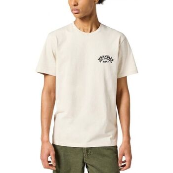 Wrangler T-shirt  112357260-WHITE