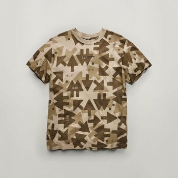 G-Star Raw T-shirt  D21191 C334-ARROW CAMO