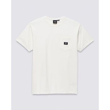 Vans T-shirt  VN000G3Y - OFF THE WALL II POCKET-FS81 MARSHMALLOW