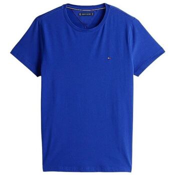Tommy Hilfiger T-shirt  MW0MW10800 - STRETCH SLIM FIT-D03 WEDGE BLUE