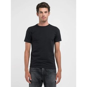Replay T-shirt  M6947 .000.23352P COMPACT JERSEY-098 BLACK