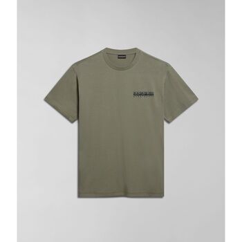 Napapijri T-shirt  S-GOUIN NP0A4HTQ-GAE GREEN LICHEN
