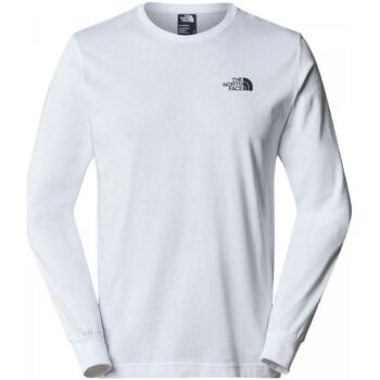 The North Face T-shirt  NF0A87N8 M L/S TEE-FN4 WHITE
