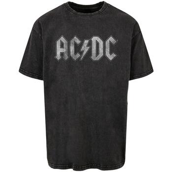 Merchcode T-shirt Korte Mouw  T-shirt oversize Acdc - Acid