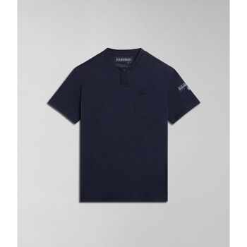 Napapijri T-shirt  S-MELVILLE NP0A4HQL-176 BLU MARINE