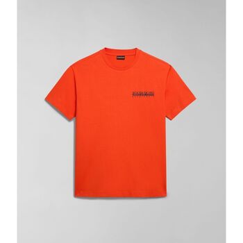 Napapijri T-shirt  S-TAHI NPA4HQA-A63 ORANGE SPICY