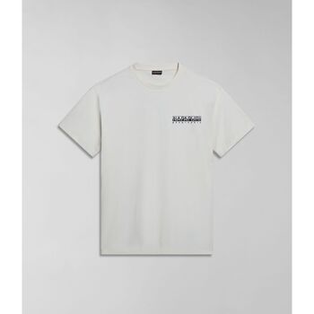 Napapijri T-shirt  S-TAHI NPA4HQA-N1A WHITE WISPER