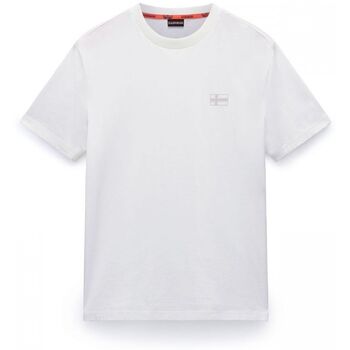 Napapijri T-shirt  S-SORANO NP0A4IEH-2061 WHITE HERON