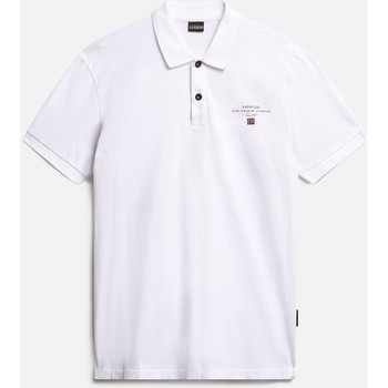 Napapijri T-shirt  ELBAS JERSEY - NP0A4GB4-0021 BRIGHT WHITE