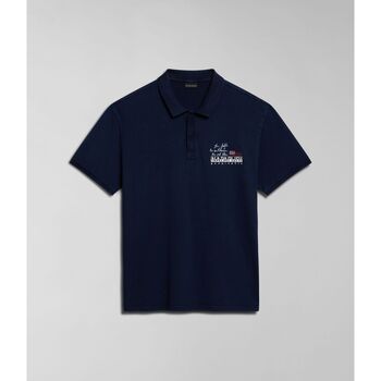 Napapijri T-shirt  E-COLVILLE NP0A4HPX-176 BLU MARINE