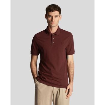 Lyle & Scott T-shirt Lyle & Scott SP400TON POLO SHIRT-Z562 BURGUNDY
