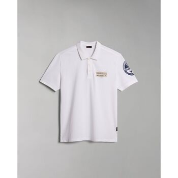 Napapijri T-shirt  E-AMUNDSEN NP0A4H6A-0021 BRIGHT WHITE
