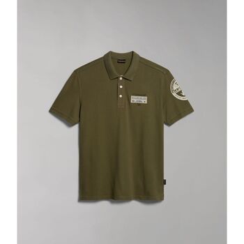 Napapijri T-shirt  E-AMUNDSEN NP0A4H6A-GAE1 GREEN LICHEN