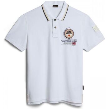 Napapijri T-shirt  GANDY 4 - NP0A4H8R-0021 BRIGHT WHITE