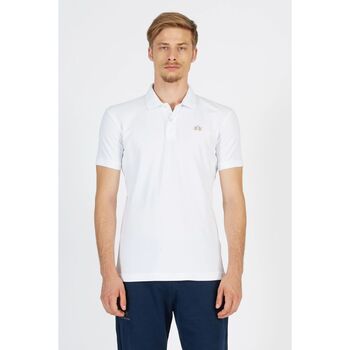 LA MARTINA T-shirt  CCMP02-PK001 PQT STR - EDUARDO-00001 OPTIC WHITE